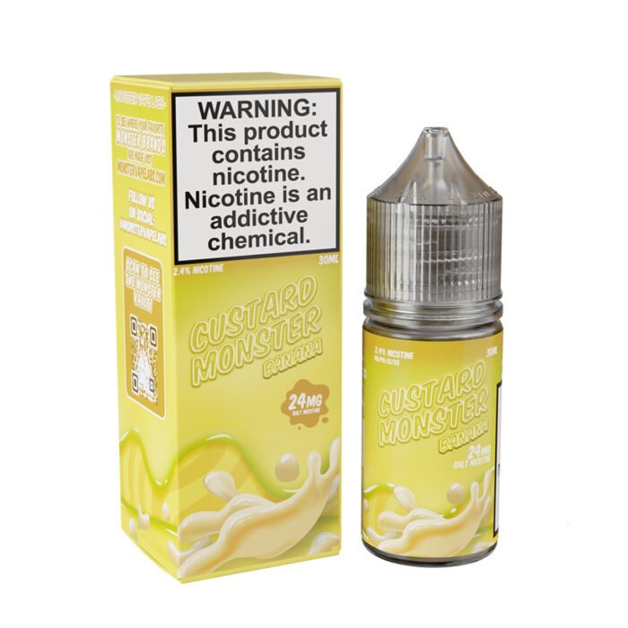 Custard Monster Synthetic Nicotine Salt E-Liquid 30ML - Image 6
