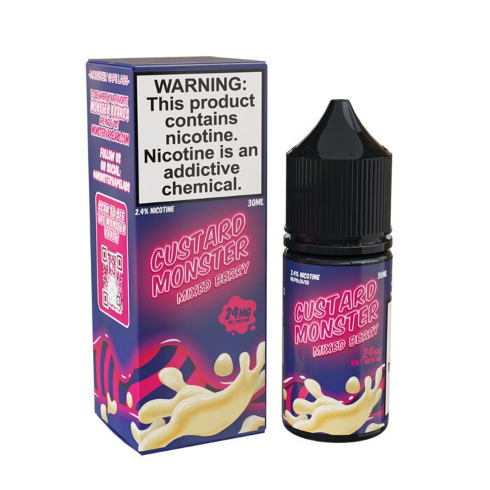 Custard Monster Synthetic Nicotine Salt E-Liquid 30ML - Image 9