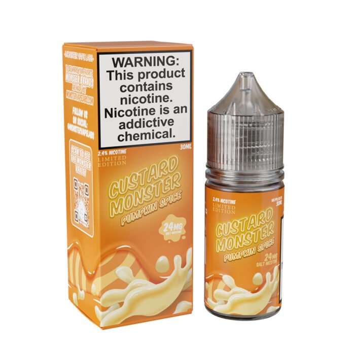 Custard Monster Synthetic Nicotine Salt E-Liquid 30ML - Image 7